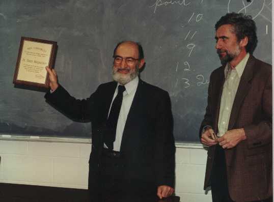 Remise du Prix Condorcet au Dr Henri Morgentaler