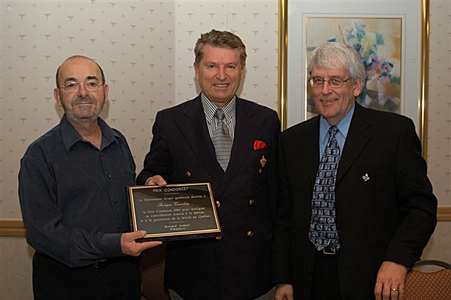 Richard Aubert, Rodrigue Tremblay et Henri Laberge