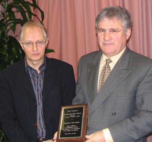 Daniel Baril et Paul Bégin