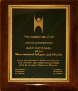 plaque prix humaniste